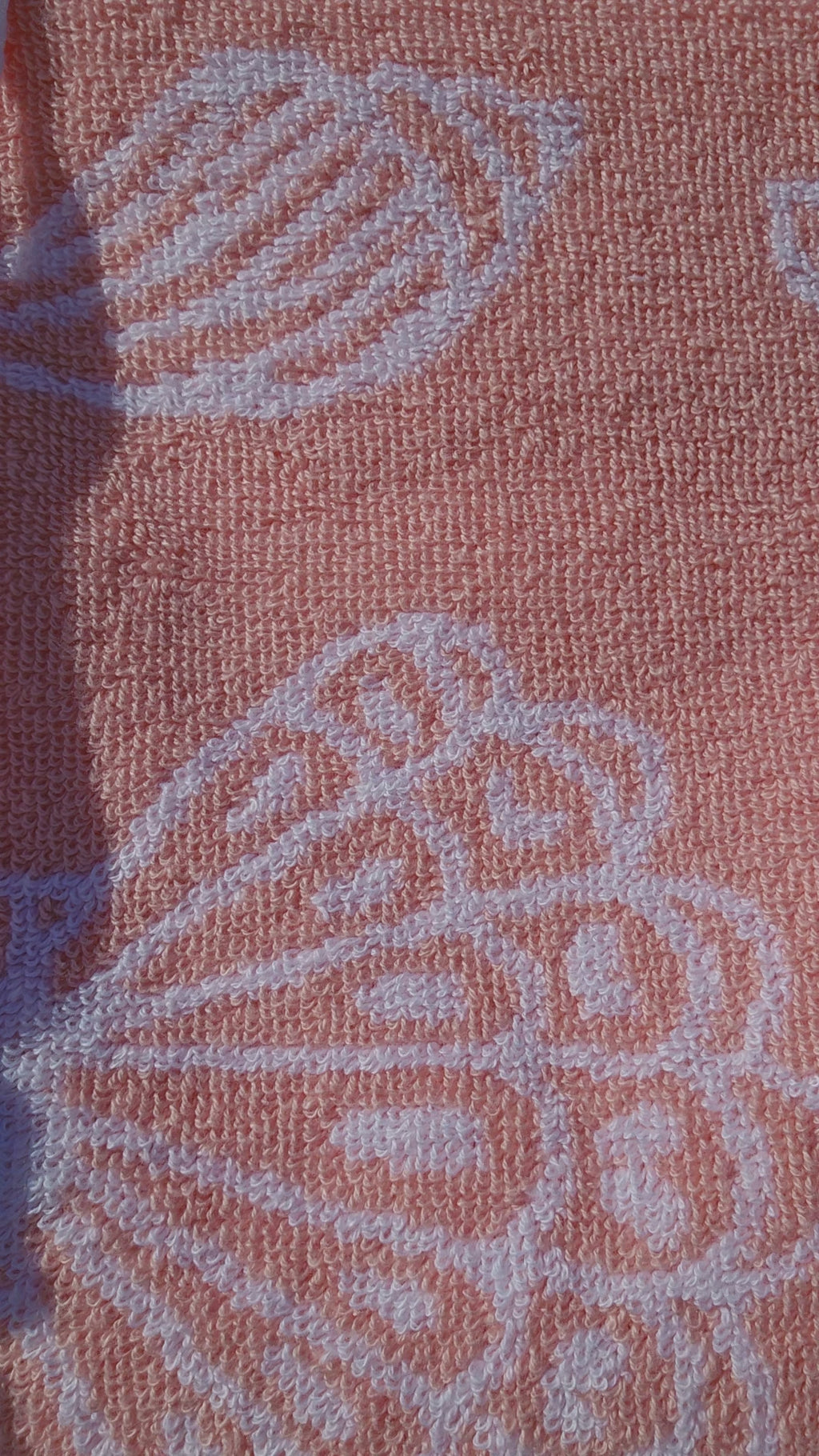 Towel Wrap - Shells Coral