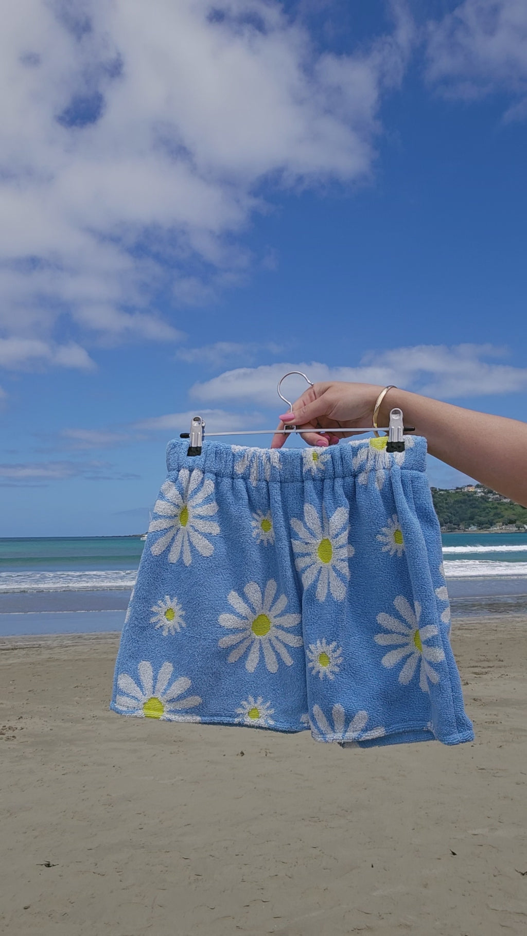 Towel Shorts - Daisy