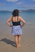 Towel Wrap - Daisy Blue