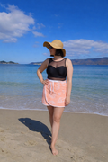 Towel Wrap - Shells Coral