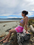 Towel Wrap - Hibiscus Pink
