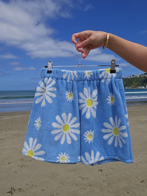 Towel Shorts - Daisy